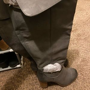 Gray Boots